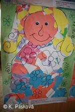 Strašidlo Rusalka, děti z MŠ